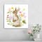 Lumaprints Flower Patch Bunny I Canvas Giclée Art